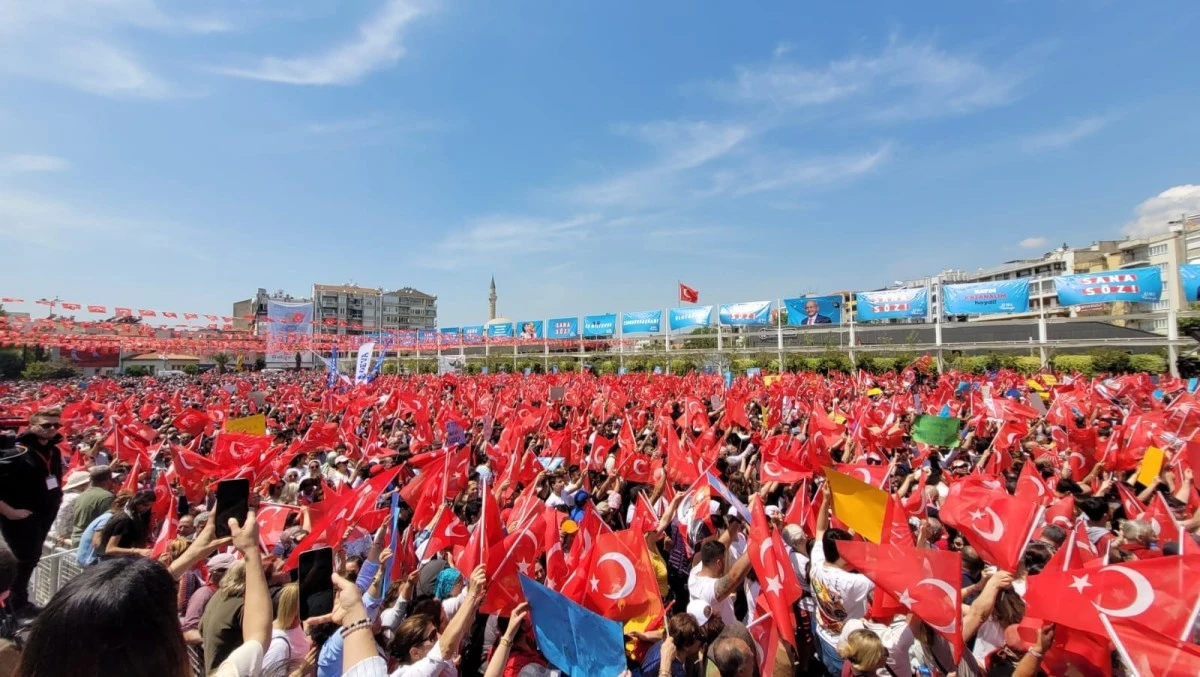 Kılıçdaroğlu Aydın'da tarih yazdı: 65.000