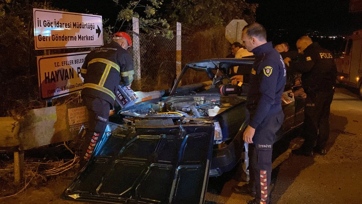 Aydın'da trafik kazası: 4 yaralı, 1 ölü