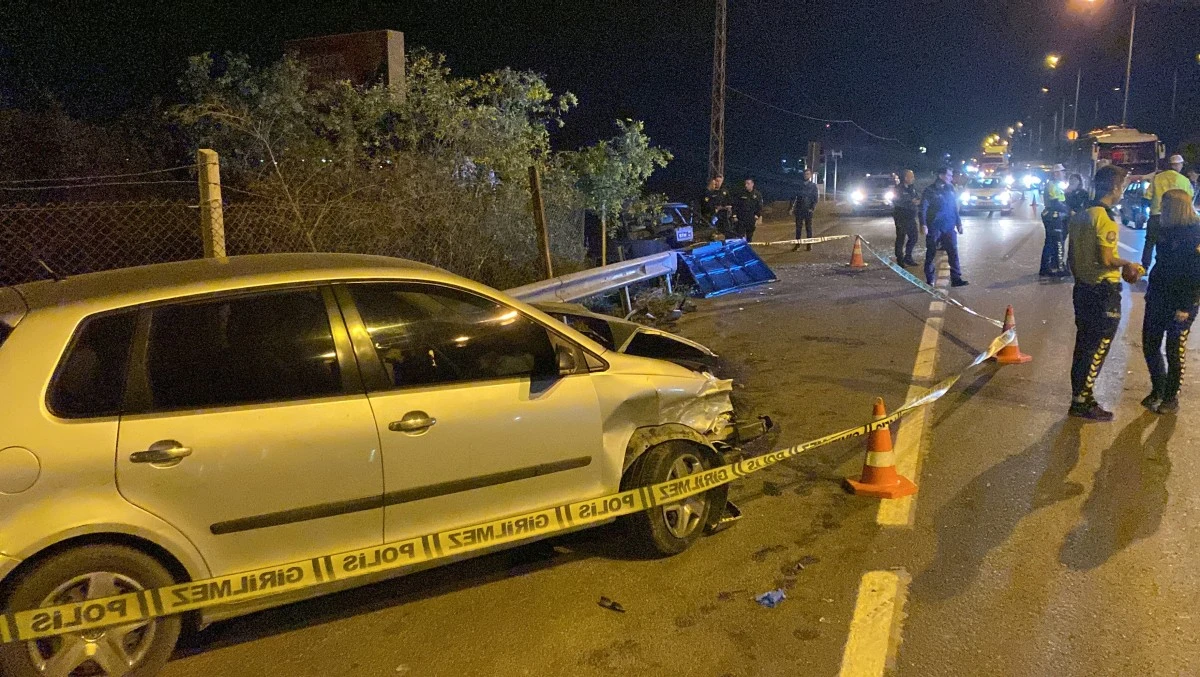 Aydın'da trafik kazası: 4 yaralı, 1 ölü