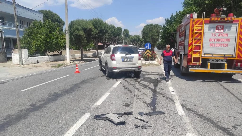 Otomobil, beton mikseri ile çarpıştı: 1 yaralı