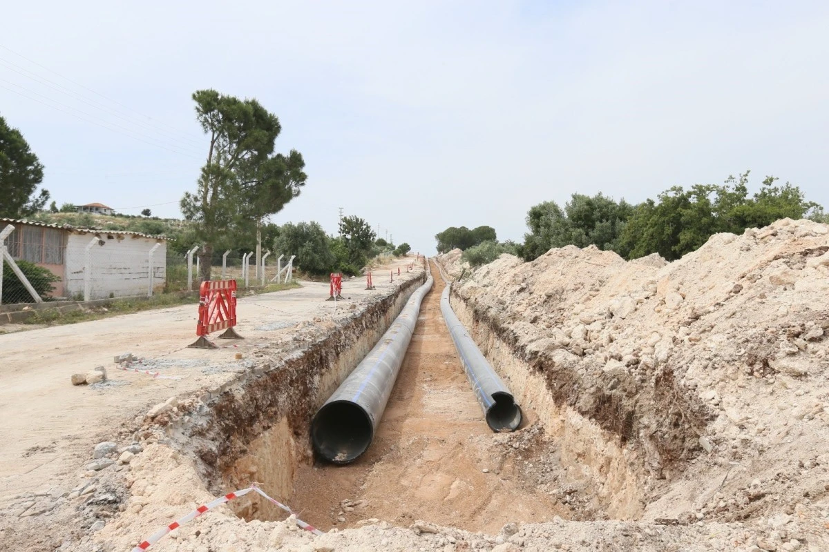 Aydın Büyükşehir Belediyesi kentin altyapı ağını güçlendiriyor