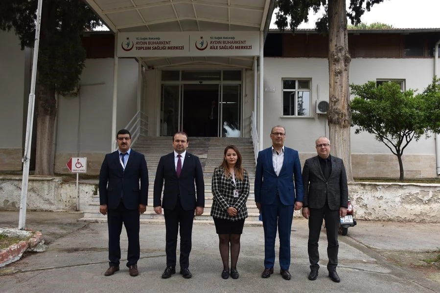 İl Sağlık Müdürü Şenkul, Buharkent İlçe Devlet Hastanesi'nde çalışmaları yerinde inceledi