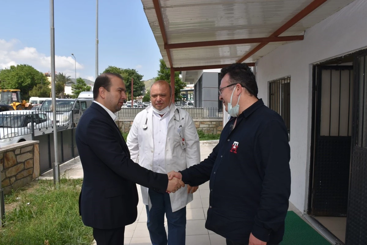 Aydın İl Sağlık Müdürü Şenkul, çalışmaları yerinde incelemeye devam ediyor