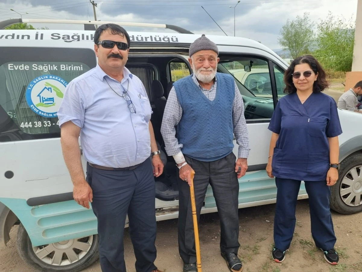 Aydın’da Evde Sağlık Hizmetleri ekipleri seçimde görev başındaydı