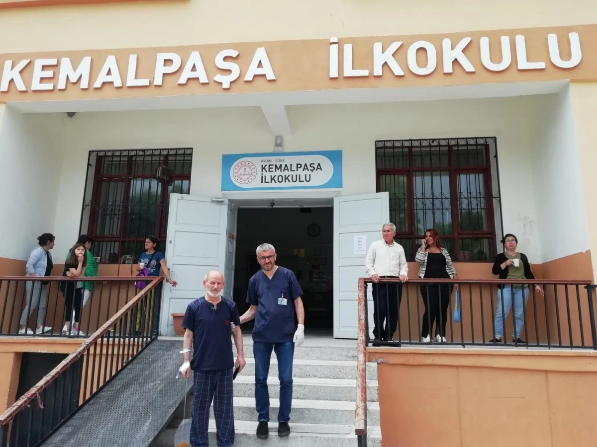 Aydın’da Evde Sağlık Hizmetleri ekipleri seçimde görev başındaydı