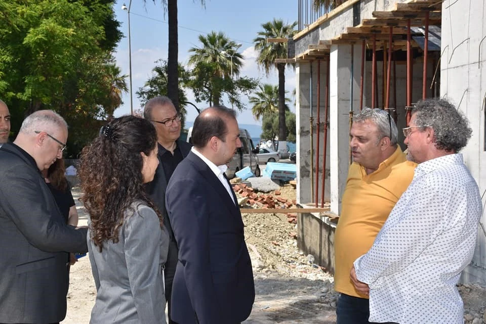 Aydın İl Sağlık Müdürü Şenkul Kuşadası'ndaki sağlık çalışmalarını yerinde inceledi