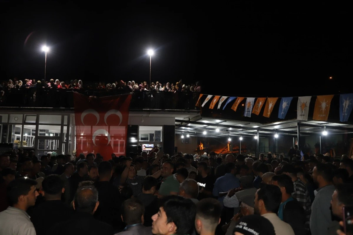Ilıdağ'da coşkulu Erdoğan kutlaması