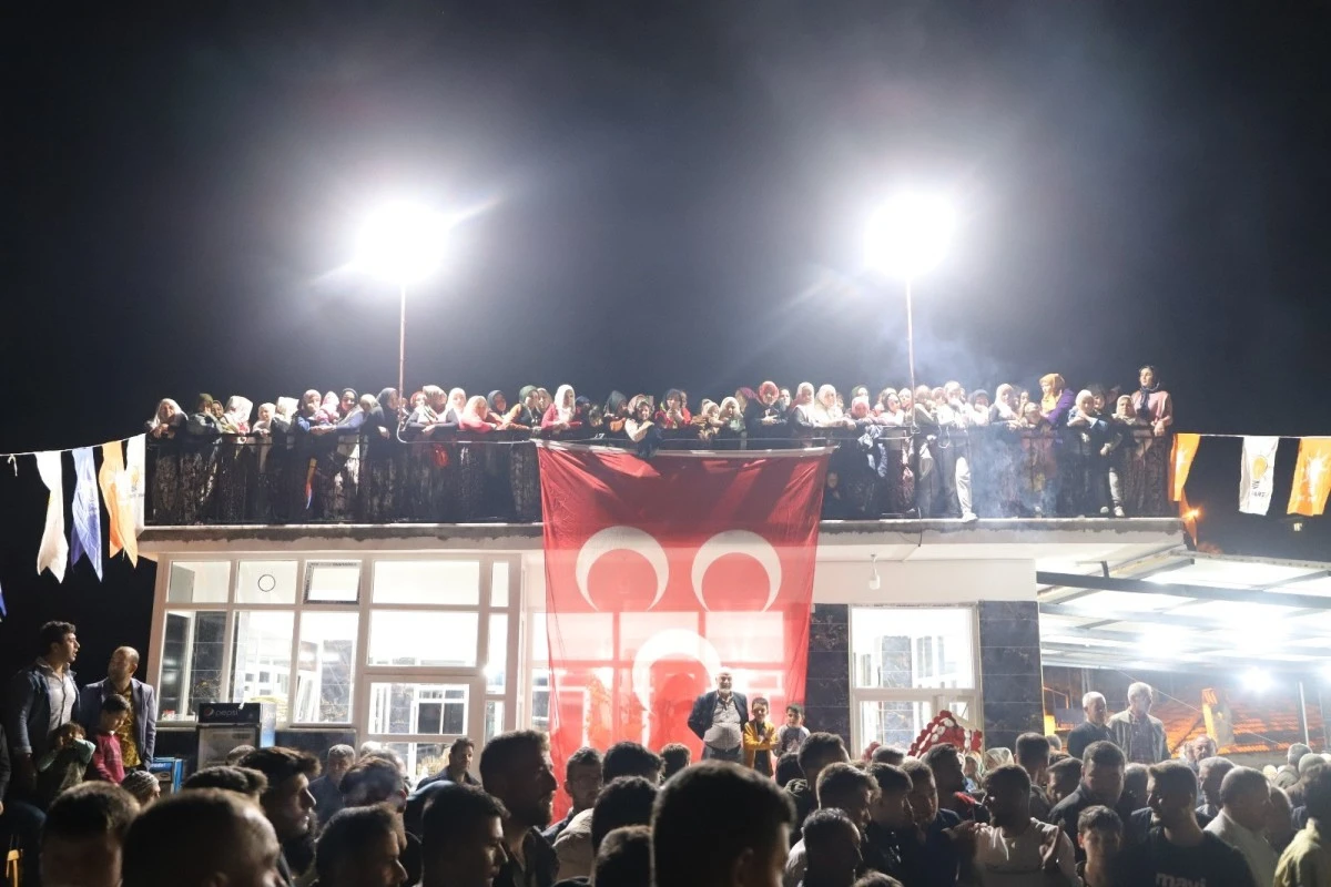 Ilıdağ'da coşkulu Erdoğan kutlaması