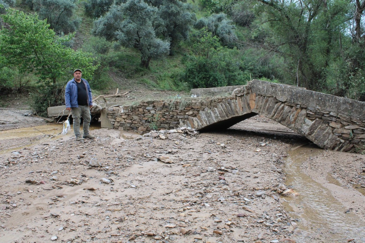 Aydın’ın incir deposu Meşeli, sel ve doluya teslim oldu