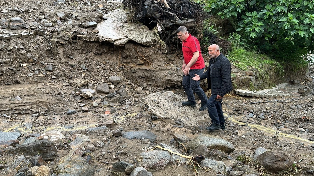 Nazilli'de Demirciler Mahallesi sele teslim oldu