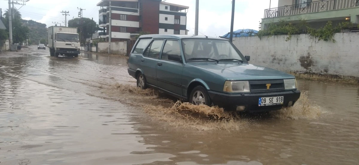Koçarlı Yeniköy'ü ikinci kez sel vurdu