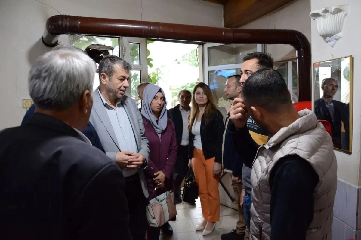 AYESOB Başkanı Künkcü’den sel mağduru esnafa destek sözü