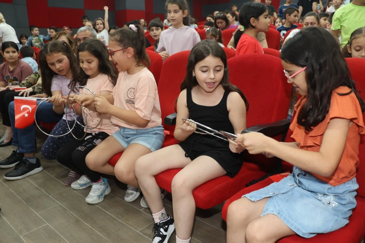 Koçarlılı çocuklar unutamayacakları bir gün yaşadı