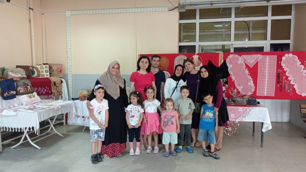 Aydınlı anneler emeklerini görücüye çıkardı