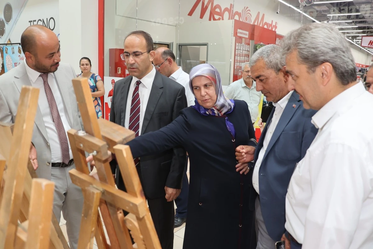 Kursiyerlerin hünerleri büyük beğeni topladı