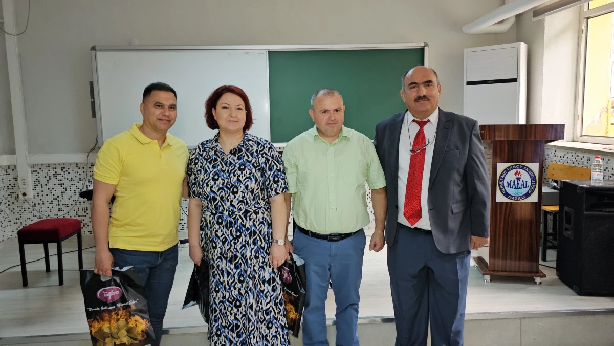 Nazilli'de 4 ülkeden öğretmenler öğrencilere sosyal destek için birlik oldu