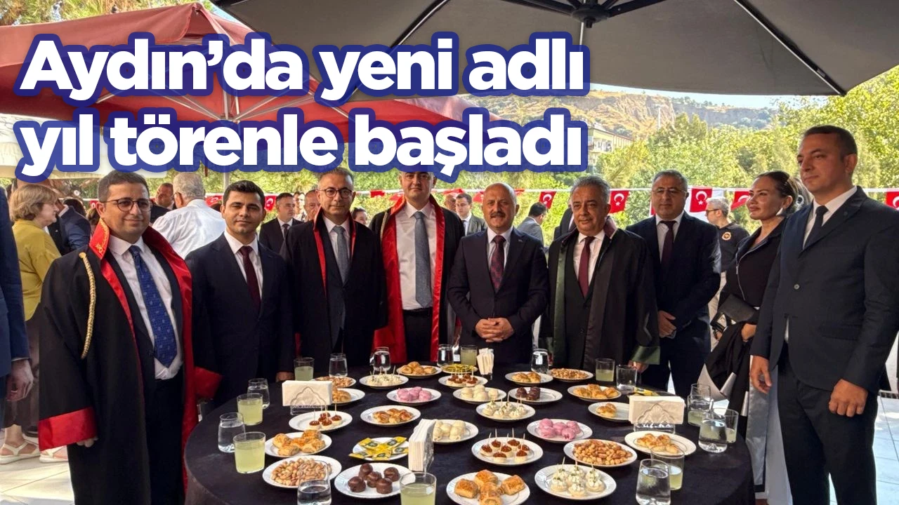 Aydın&rsquo;da yeni adlı yıl t&ouml;renle başladı