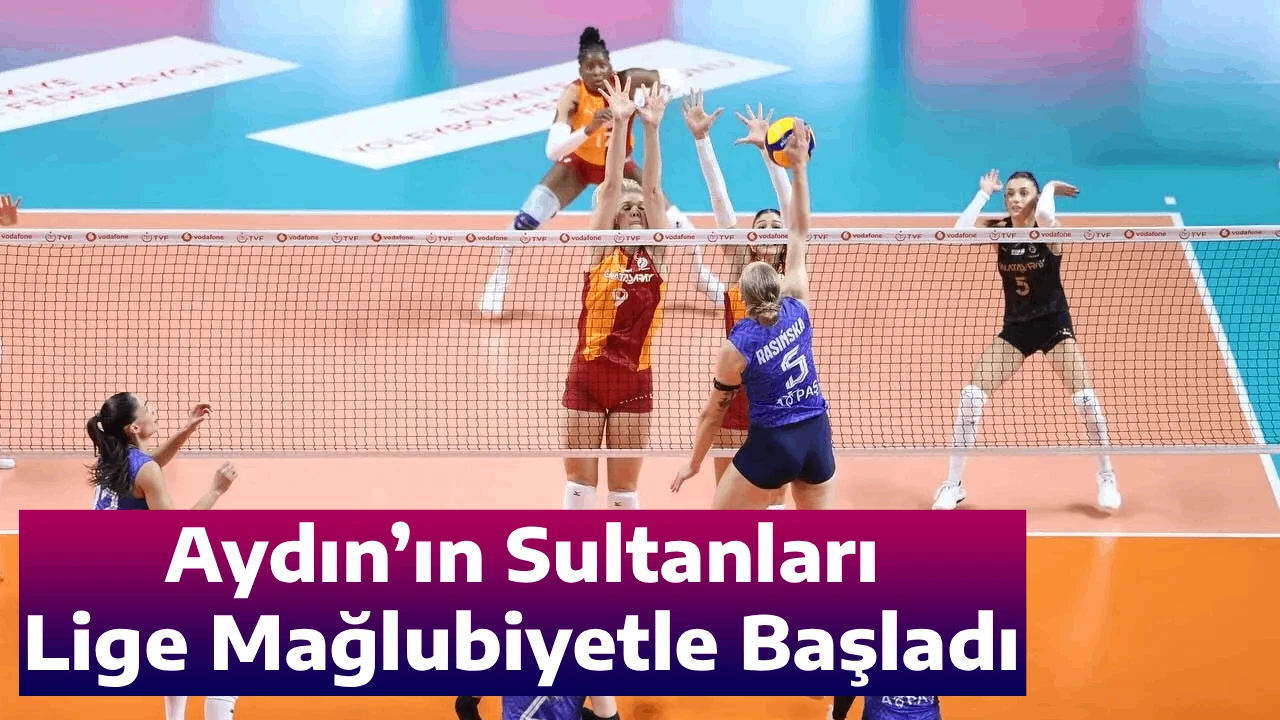 Aydın&rsquo;ın Sultanları Lige Mağlubiyetle Başladı