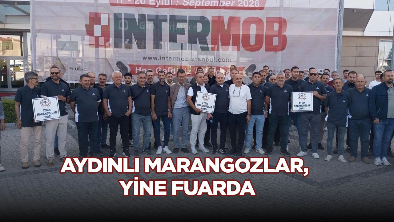 Aydınlı marangozlar, yine fuarda