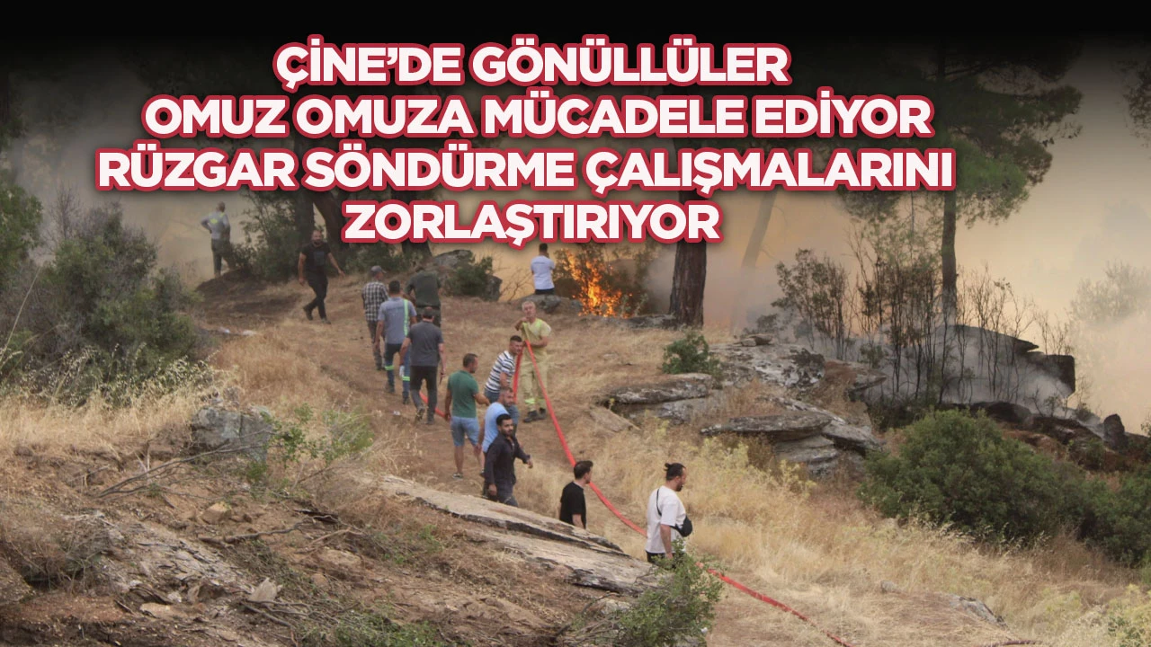 &Ccedil;ine&rsquo;de g&ouml;n&uuml;ll&uuml;ler omuz omuza m&uuml;cadele ediyor: R&uuml;zgar s&ouml;nd&uuml;rme &ccedil;alışmalarını zorlaştırıyor