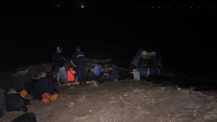 Didim'de 29 düzensiz göçmen yakalandı