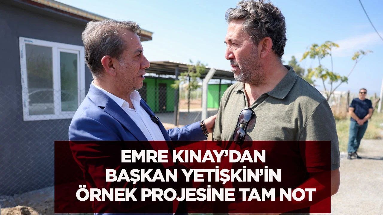 Emre Kınay&rsquo;dan Başkan Yetişkin&rsquo;in &ouml;rnek projesine tam not: &ldquo;İyilik bulaşıcıdır, Efeler&rsquo;den iyilik hareketi başlatalım!&rdquo;