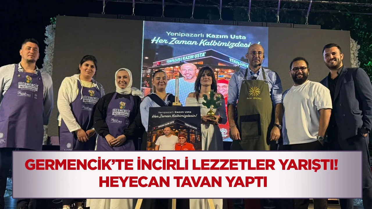 Germencik&rsquo;te incirli lezzetler yarıştı! Heyecan tavan yaptı