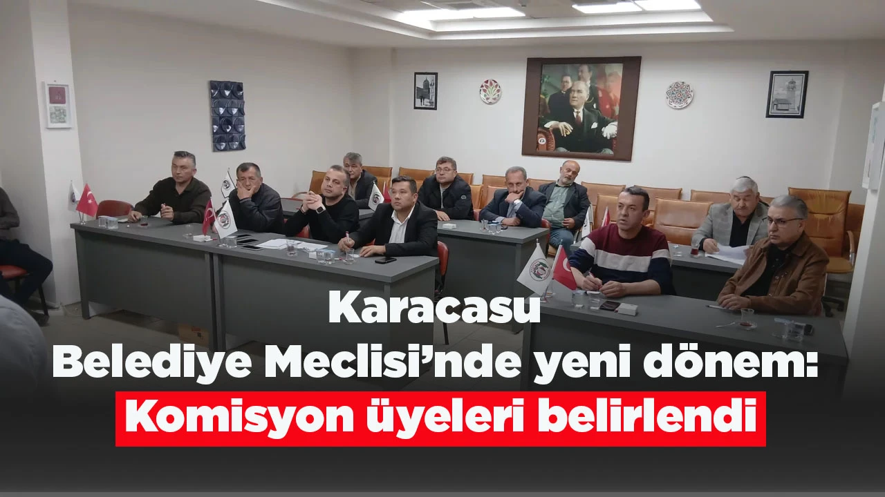 Karacasu Belediye Meclisi&rsquo;nde yeni d&ouml;nem: Komisyon &uuml;yeleri belirlendi