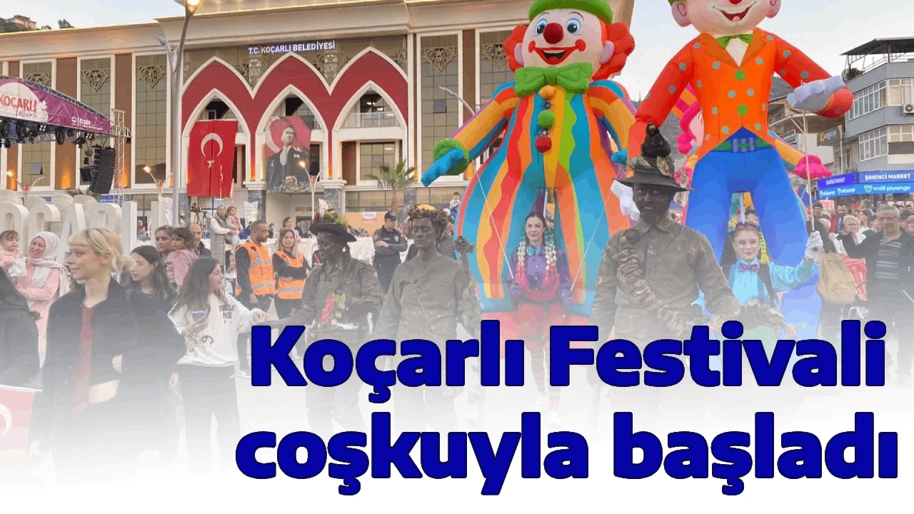 Ko&ccedil;arlı Festivali coşkuyla başladı