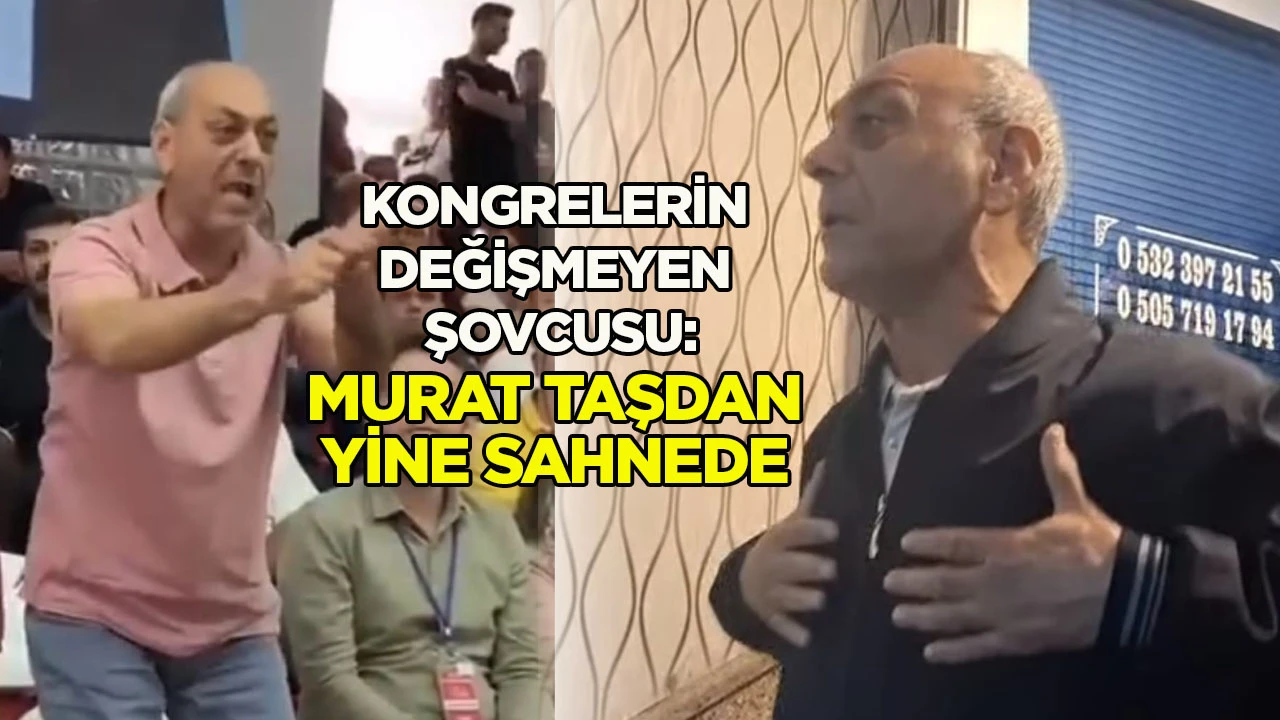 Kongrelerin değişmeyen şovcusu  : Murat Taşdan yine sahnede