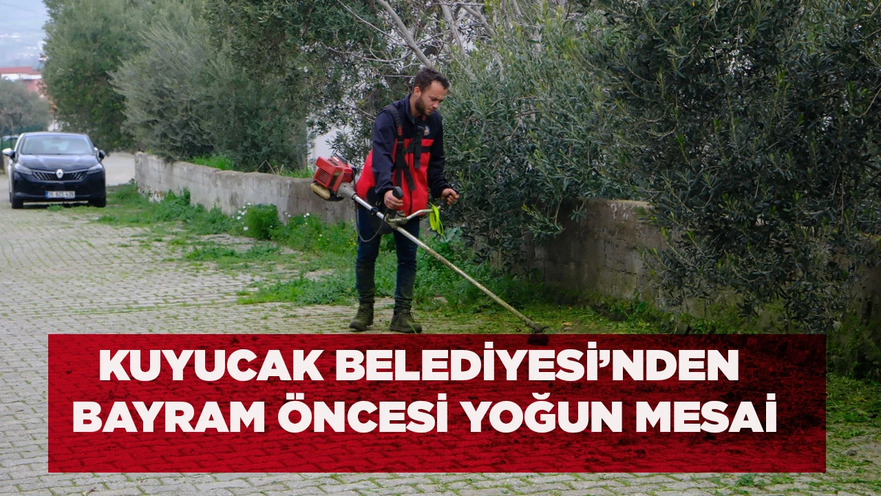 KUYUCAK BELEDİYESİ&rsquo;NDEN BAYRAM &Ouml;NCESİ YOĞUN MESAİ