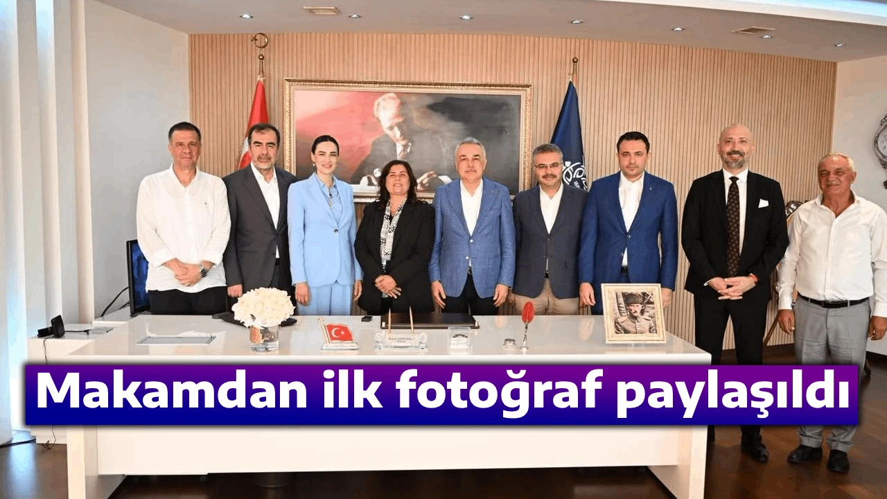 Makamdan ilk fotoğraf paylaşıldı