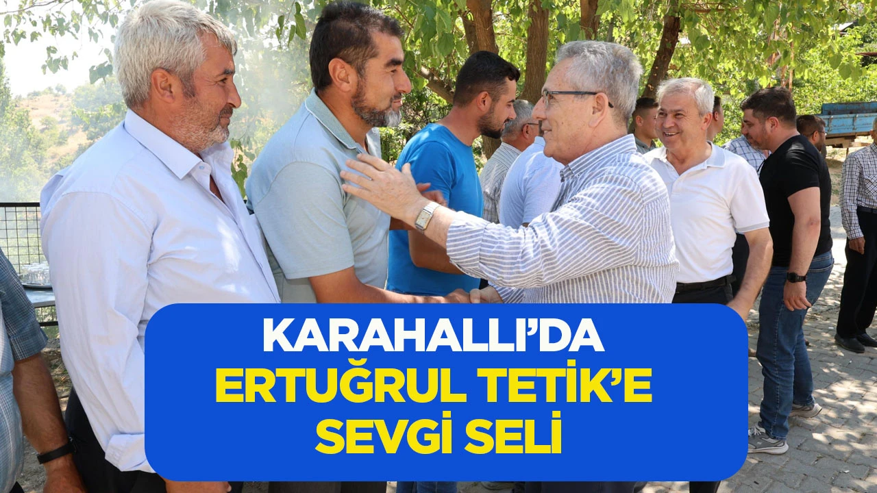 NAZİLLİ BELEDİYE BAŞKANI KIRSALDA G&Ouml;N&Uuml;LLERE DOKUNUYOR