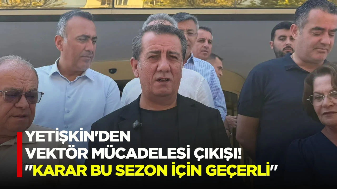 YETİŞKİN'DEN VEKT&Ouml;R M&Uuml;CADELESİ &Ccedil;IKIŞI! "KARAR BU SEZON İ&Ccedil;İN GE&Ccedil;ERLİ"