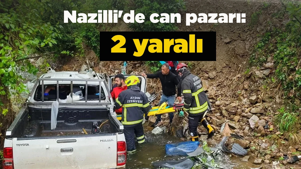 Nazilli'de can pazarı: 2 yaralı