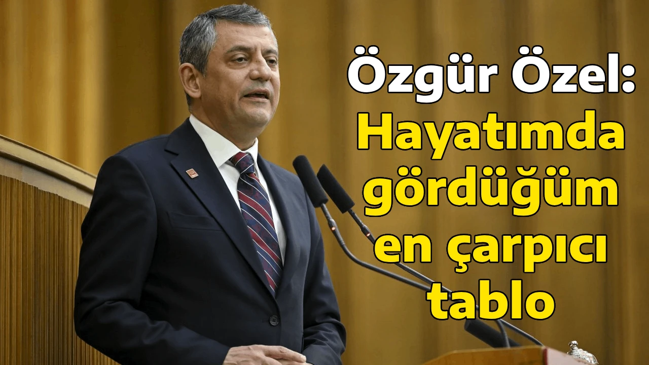 &Ouml;zg&uuml;r &Ouml;zel: Hayatımda g&ouml;rd&uuml;ğ&uuml;m en &ccedil;arpıcı tablo