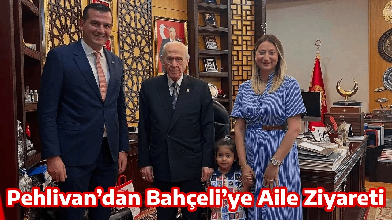 Pehlivan&rsquo;dan Bah&ccedil;eli&rsquo;ye Aile Ziyareti