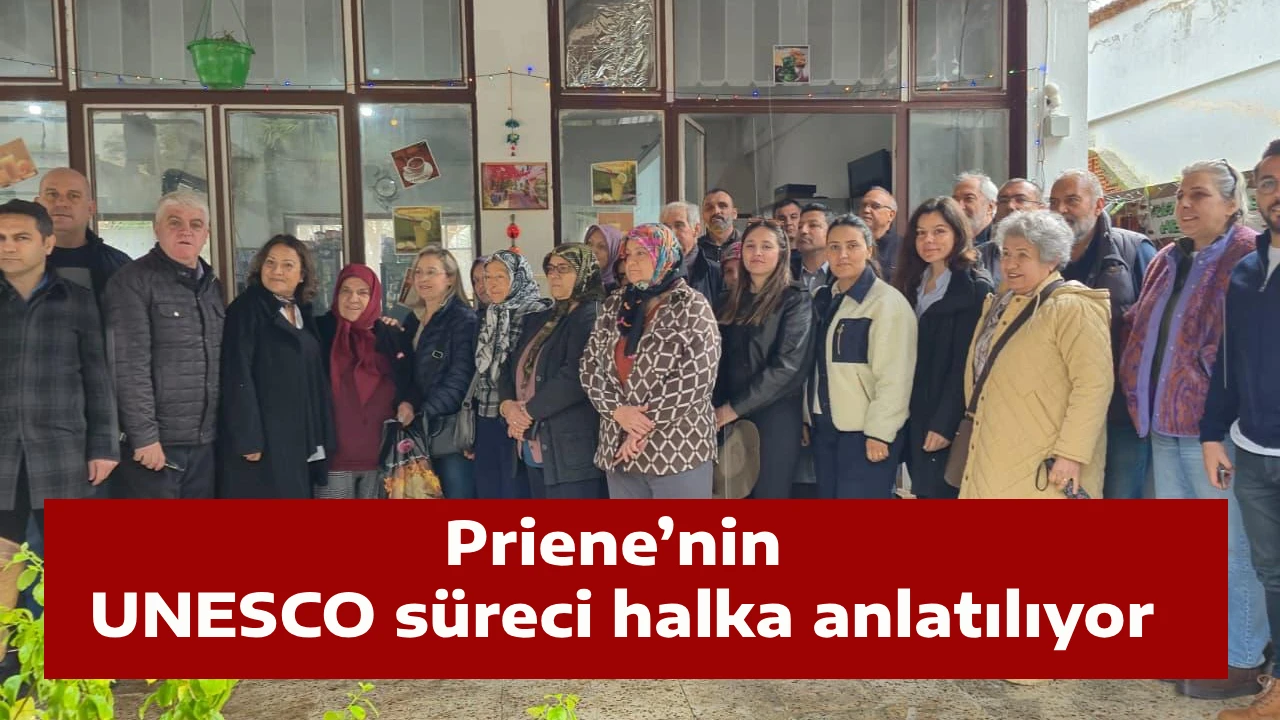 Priene&rsquo;nin UNESCO s&uuml;reci halka anlatılıyor