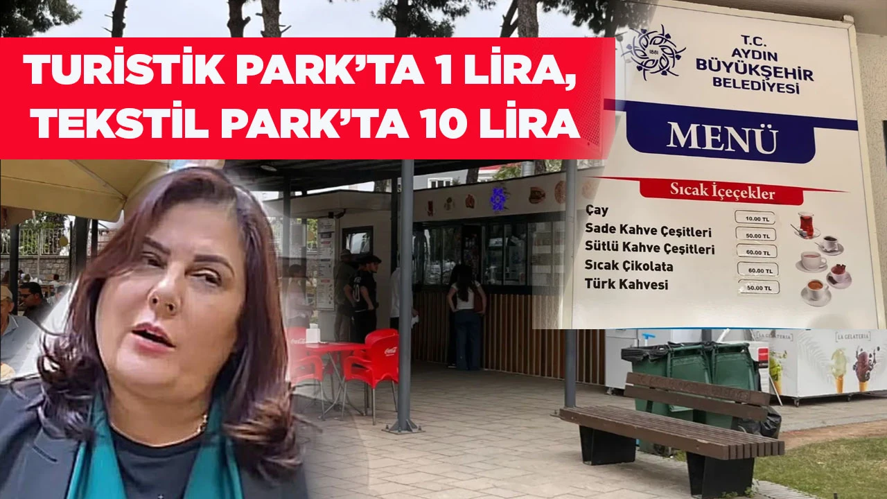 TURİSTİK PARK&rsquo;TA 1 LİRA, TEKSTİL PARK&rsquo;TA 10 LİRA