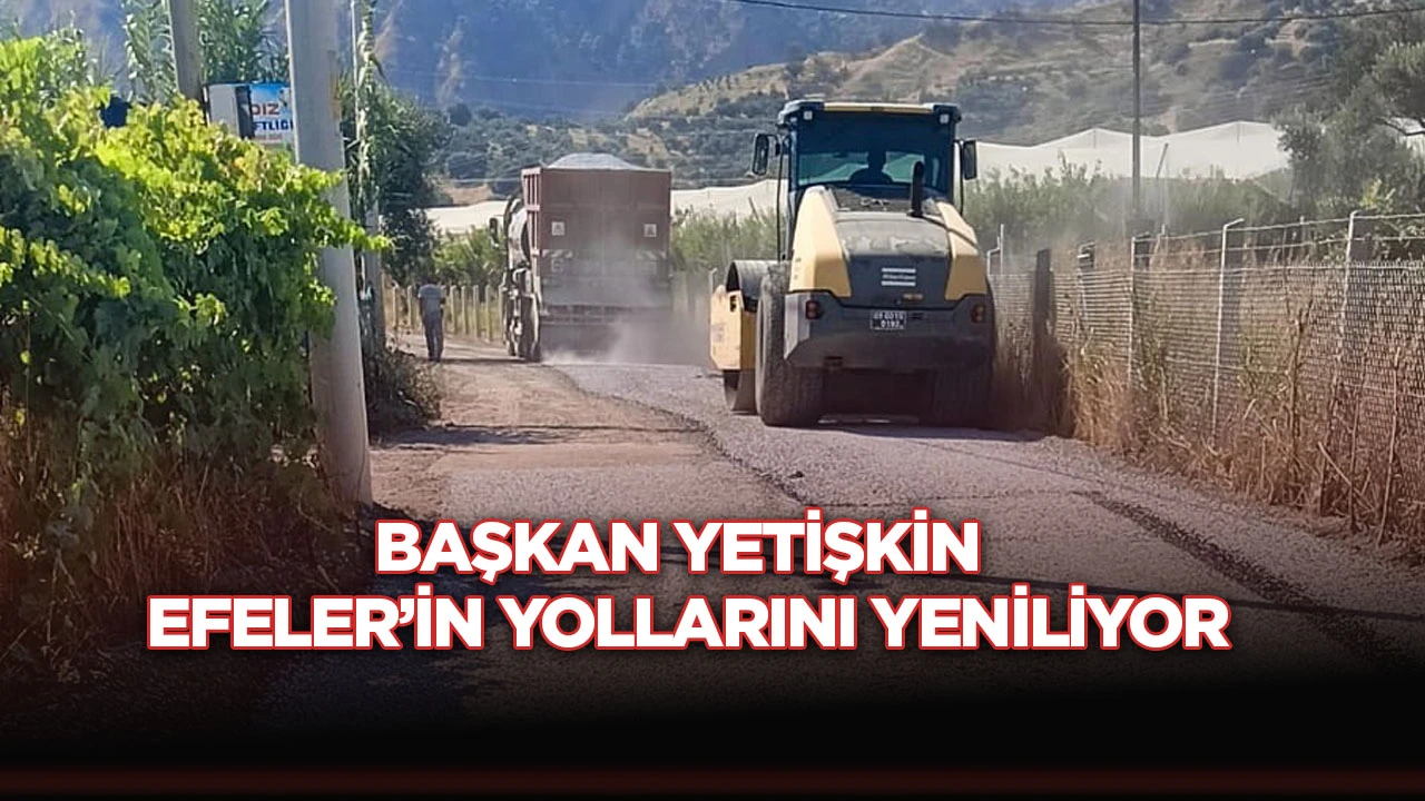 Umurlu&rsquo;da asfaltlama &ccedil;alışmaları devam ediyor