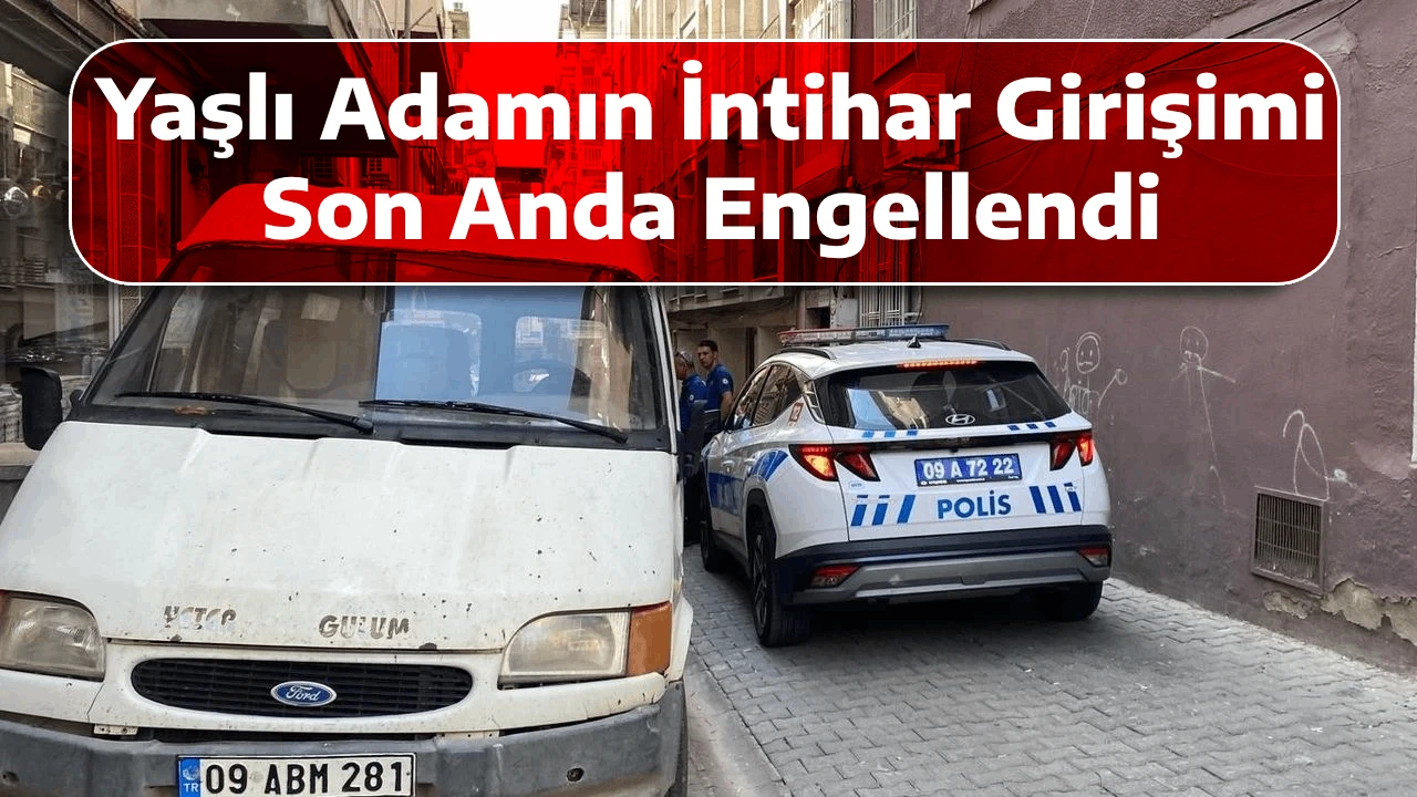 Yaşlı Adamın İntihar Girişimi Son Anda Engellendi