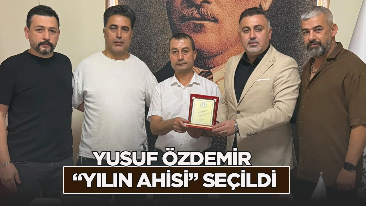 Yusuf &Ouml;zdemir &ldquo;Yılın Ahisi&rdquo; se&ccedil;ildi