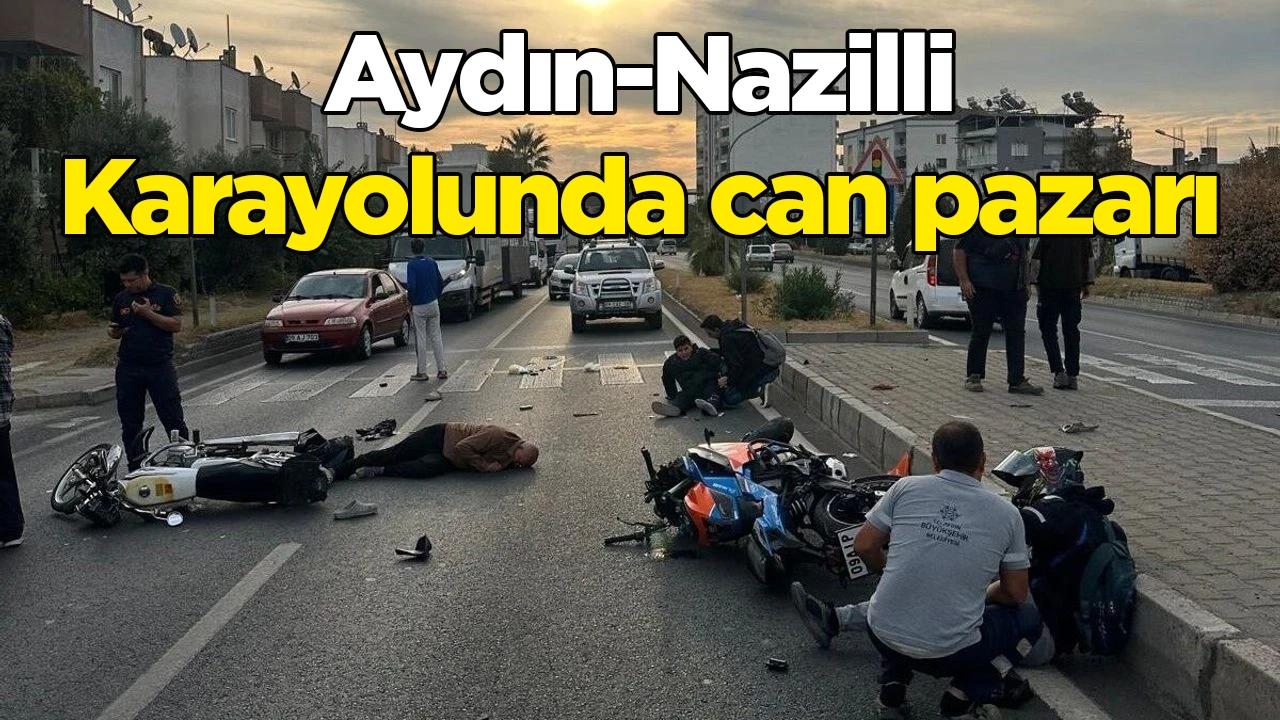 Aydın-Nazilli Karayolunda can pazarı