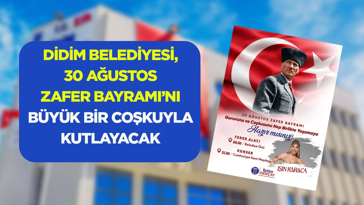Başkan Hatice Gençay: “Büyük Zafer’in gururunu hep birlikte yaşayacağız”