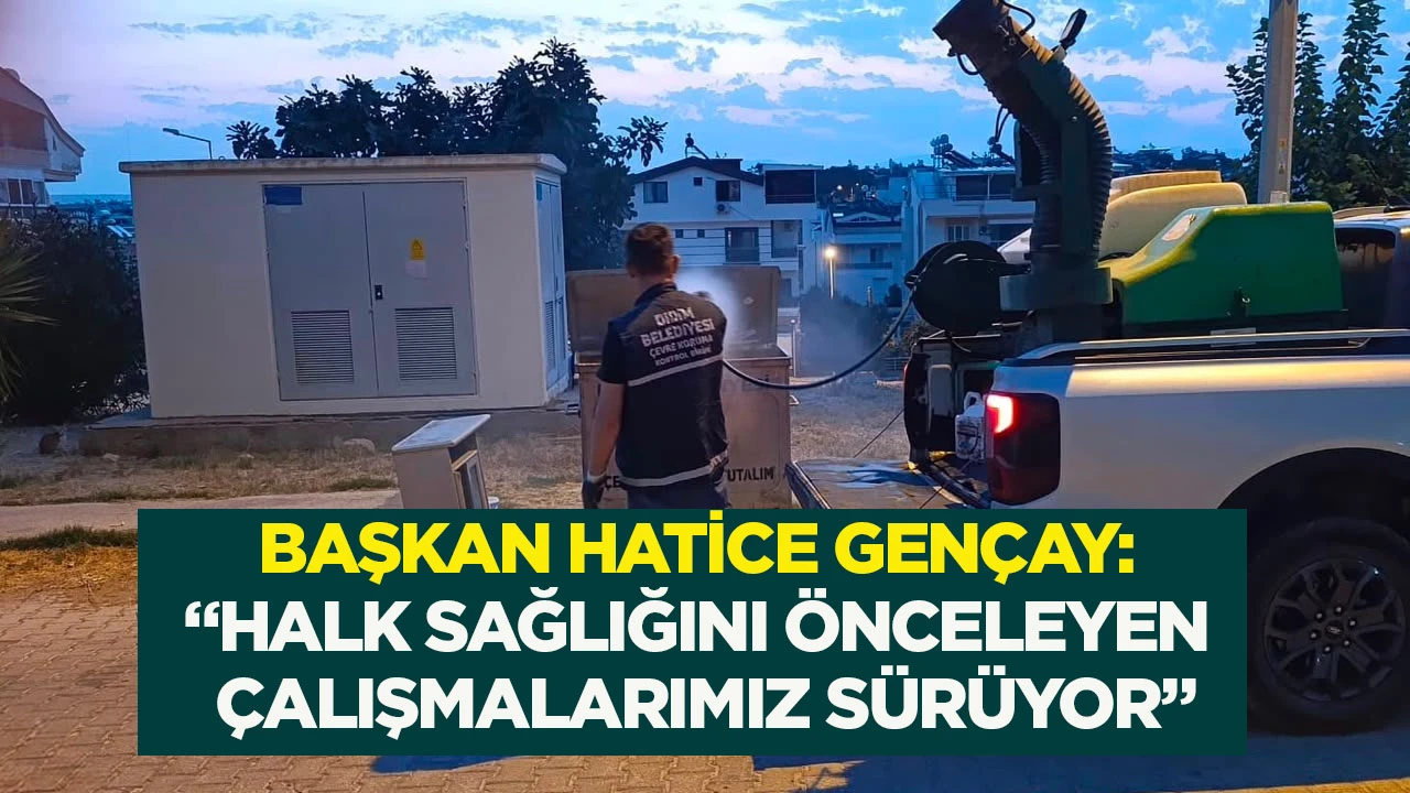 Başkan Hatice Gen&ccedil;ay: &ldquo;Halk sağlığını &ouml;nceleyen &ccedil;alışmalarımız s&uuml;r&uuml;yor&rdquo;