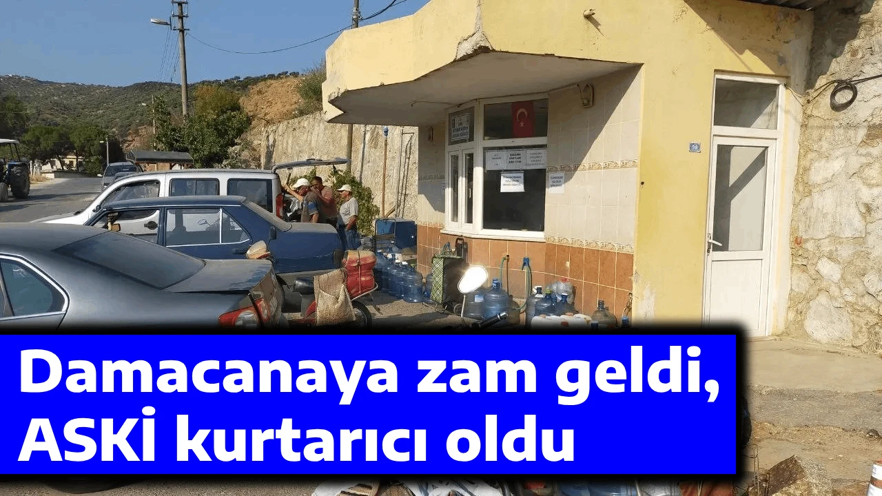 Damacanaya zam geldi, ASKİ kurtarıcı oldu 
