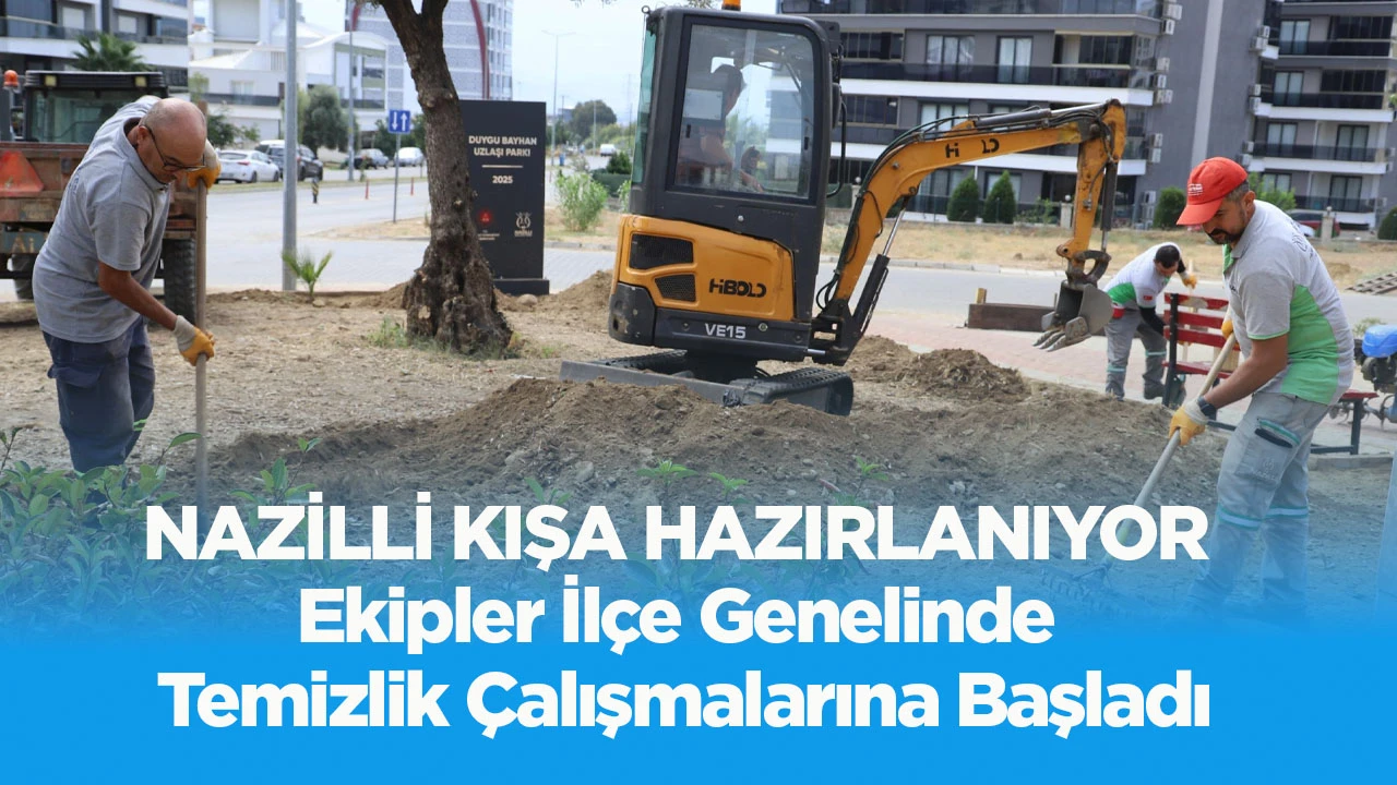 Ekipler İlçe Genelinde Temizlik Çalışmalarına Başladı