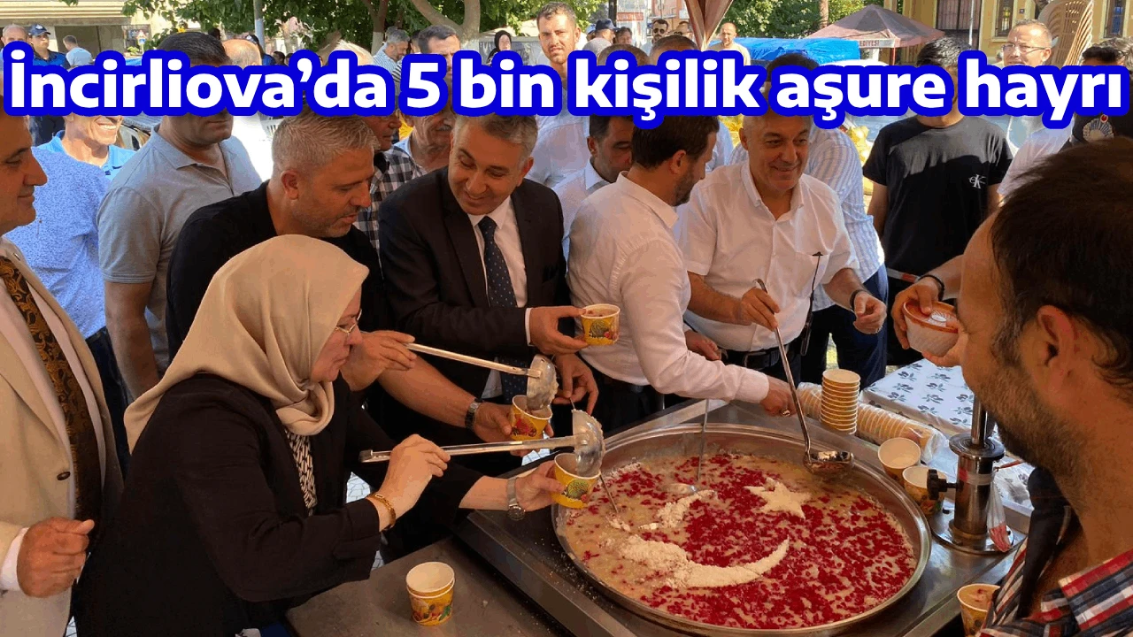 İncirliova’da 5 bin kişilik aşure hayrı