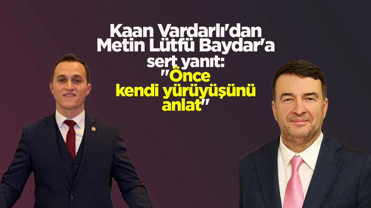 Kaan Vardarlı'dan Metin L&uuml;tf&uuml; Baydar'a sert yanıt: "&Ouml;nce kendi y&uuml;r&uuml;y&uuml;ş&uuml;n&uuml; anlat"