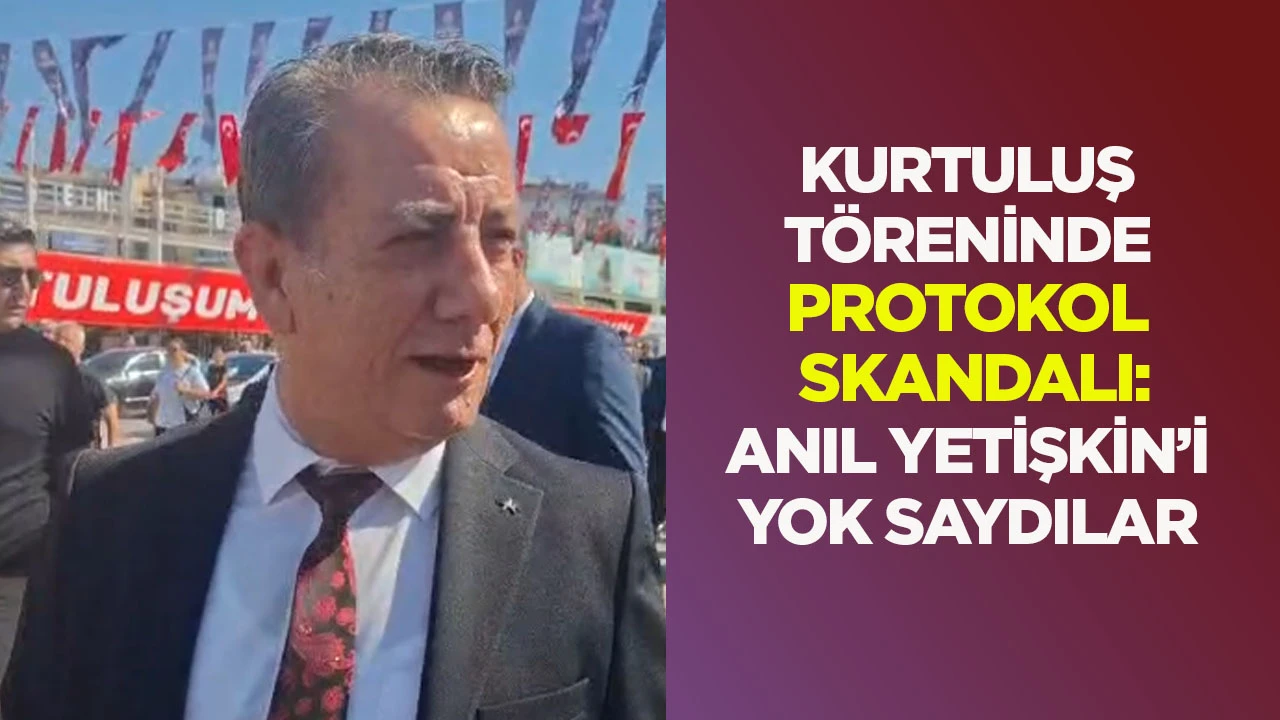 Kurtuluş Töreninde Protokol Skandalı: Anıl Yetişkin’i Yok Saydılar